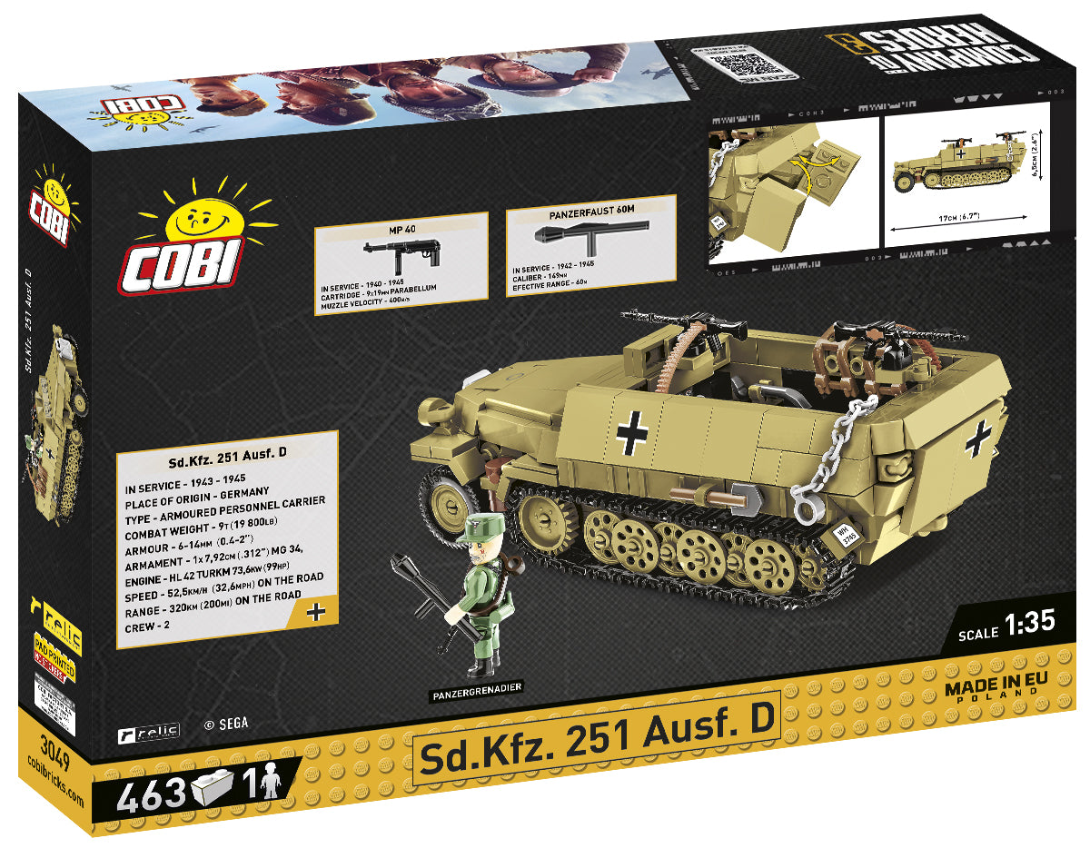 Cobi 3049 Sd.Kfz. 251 Ausf. D