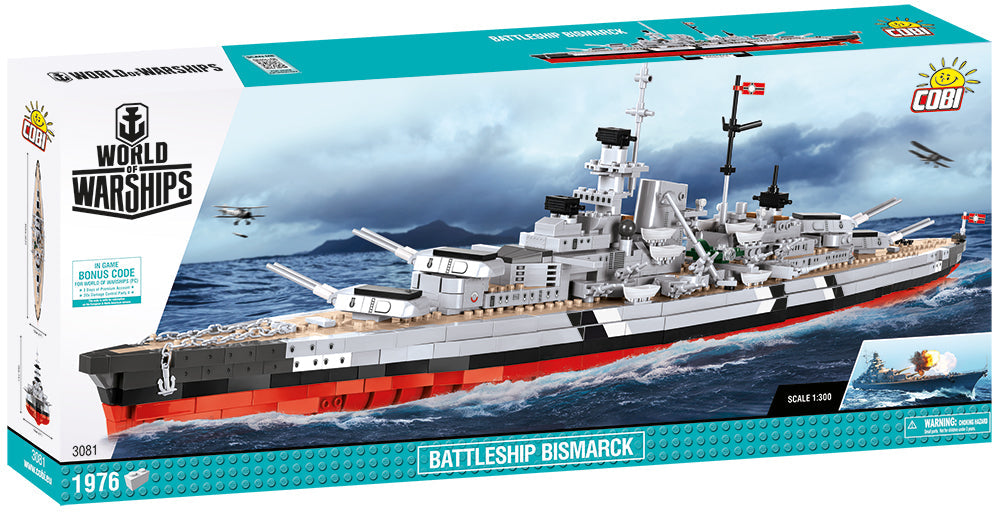 Cobi 3081 Battleship Bismarck