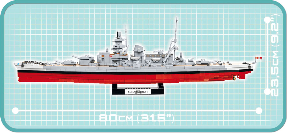 Cobi 4818 Battleship Scharnhorst