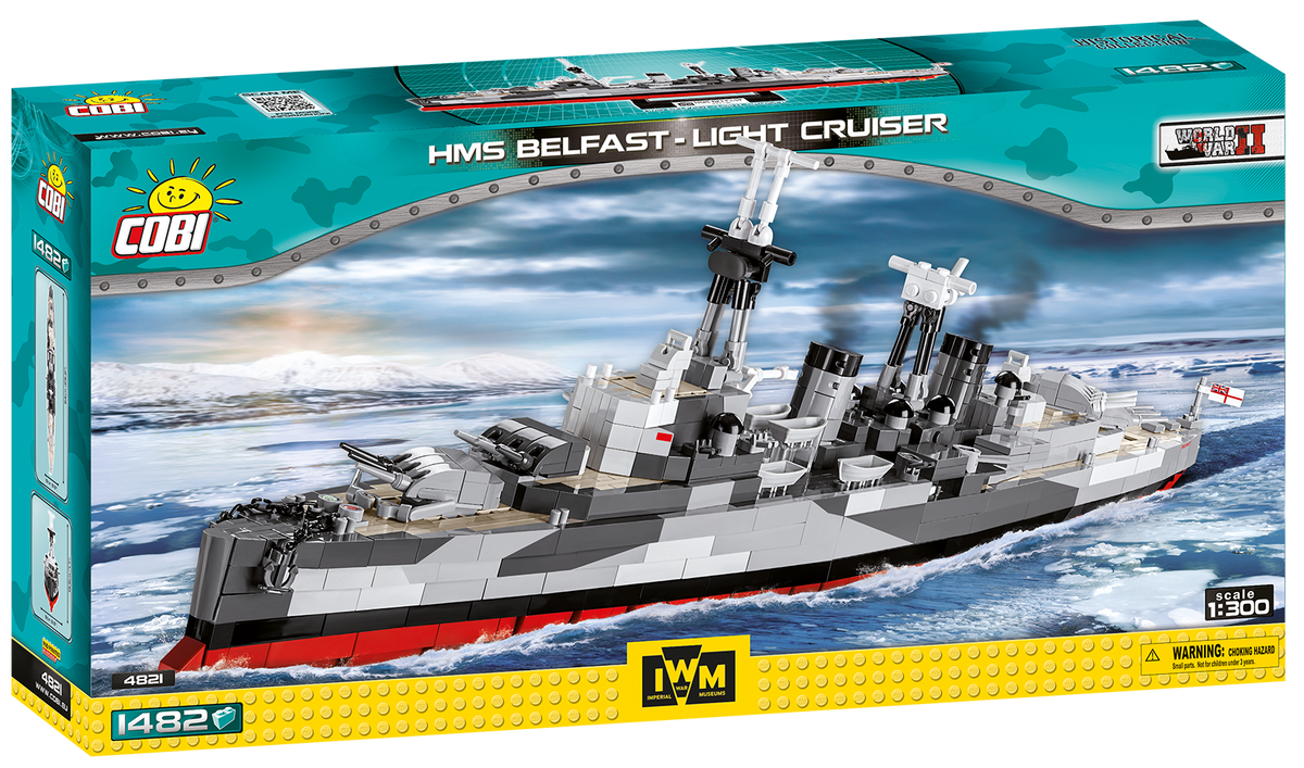 Cobi 4821 H.M.S. Belfast - Light Cruiser