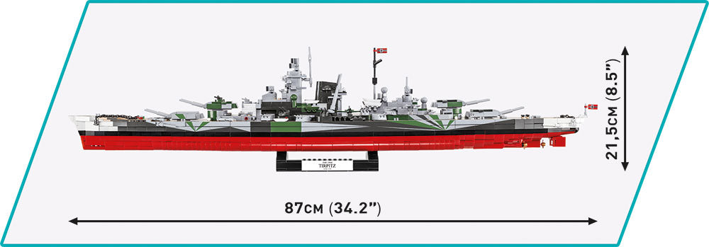 Cobi 4839 Battleship Tirpitz