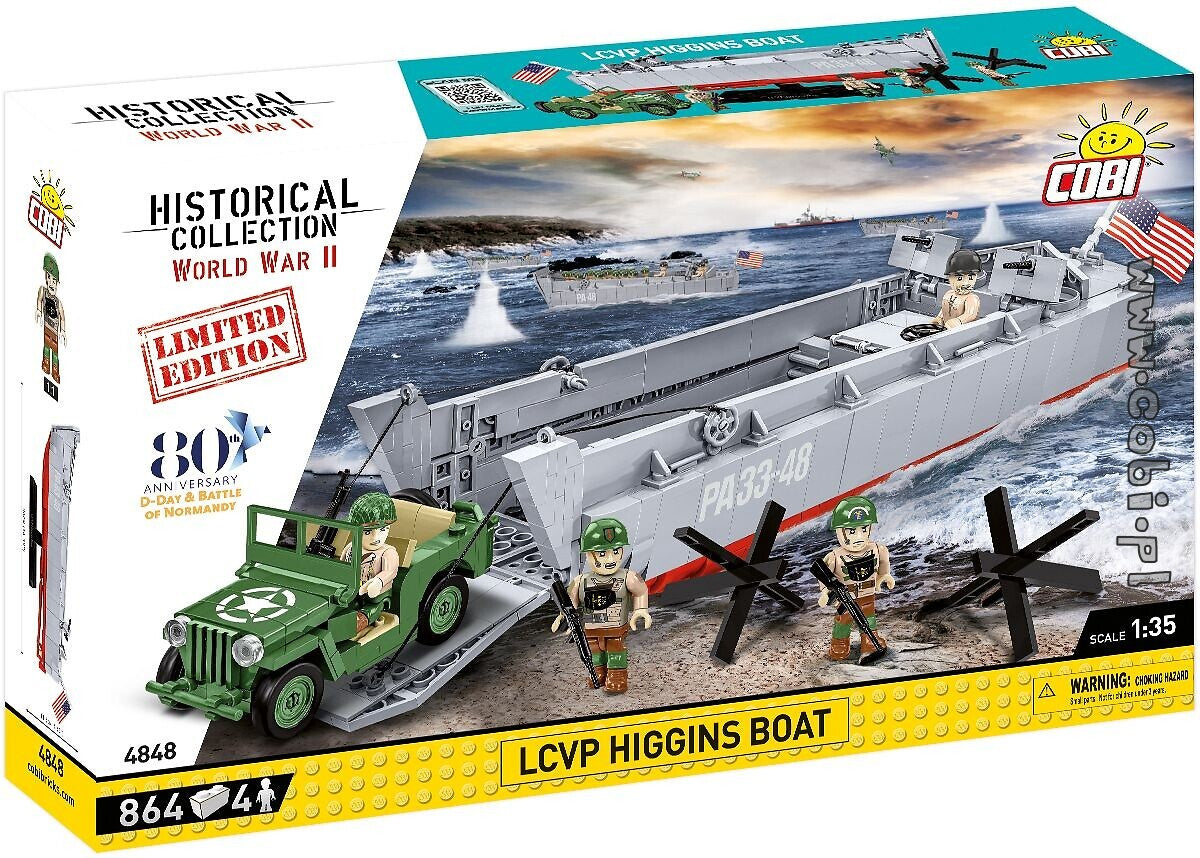 Cobi 4848 LCVP Higgins Boat Limited Edition