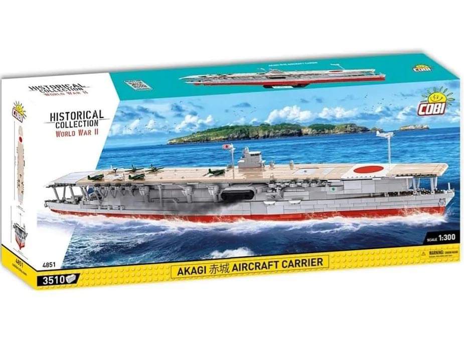 Cobi 4851 Akagi Aircraft Carrier 1927-1942 (pre-Order)