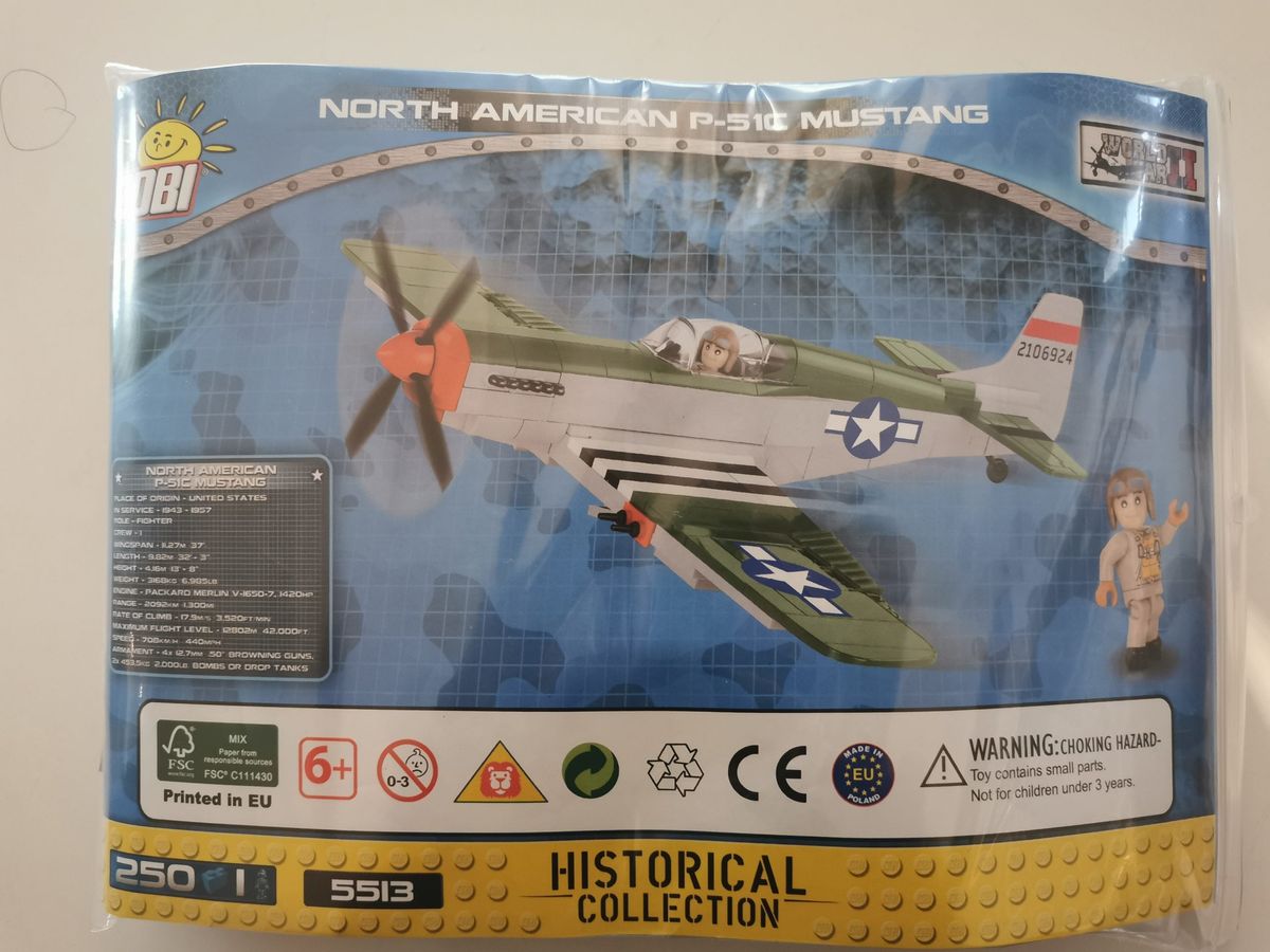 Cobi 5513 North American P-51C Mustang gebraucht