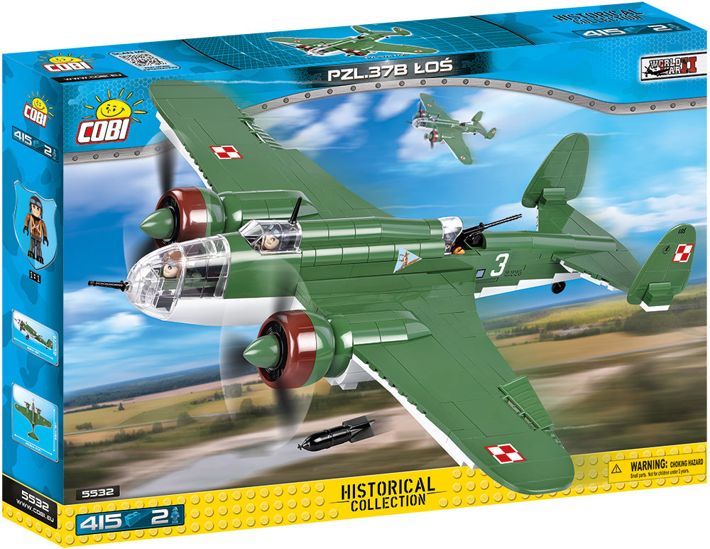 Cobi 5532 PZL.37B Los