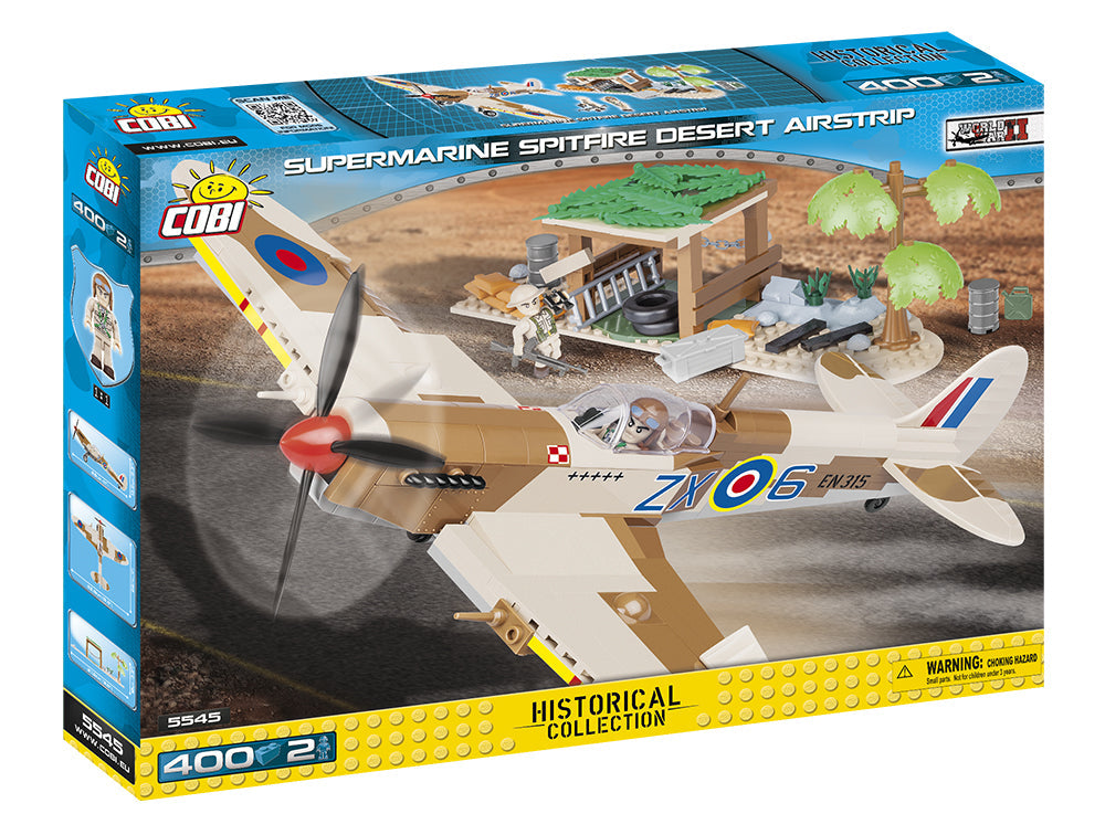 Cobi 5545 Supermarine Spitfire Desert Airstrip (1/2017)
