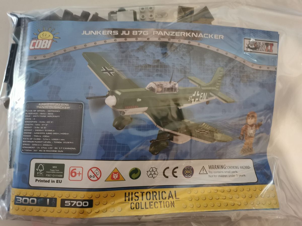 Cobi 5700 Junkers JU 87G "Panzerknacker gebraucht