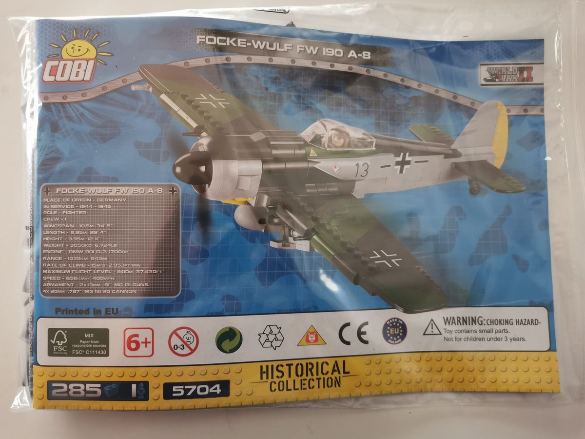 Cobi 5704 Focke-Wulf FW 190 A-8 gebraucht