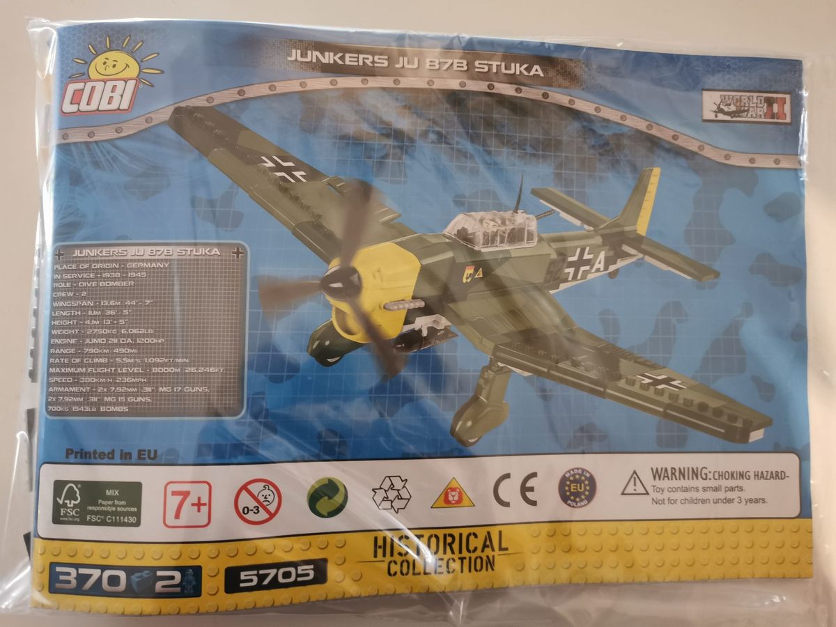 Cobi 5705 Junkers JU 87B Stuka gebraucht