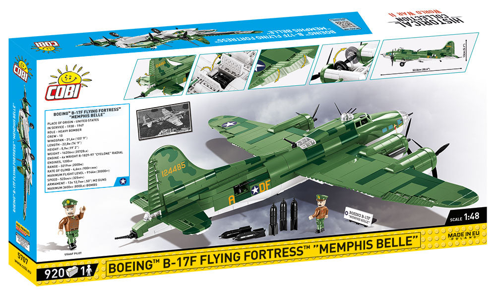 Cobi 5707 Boeing B-17F Fyling Fortress Memphis Belle