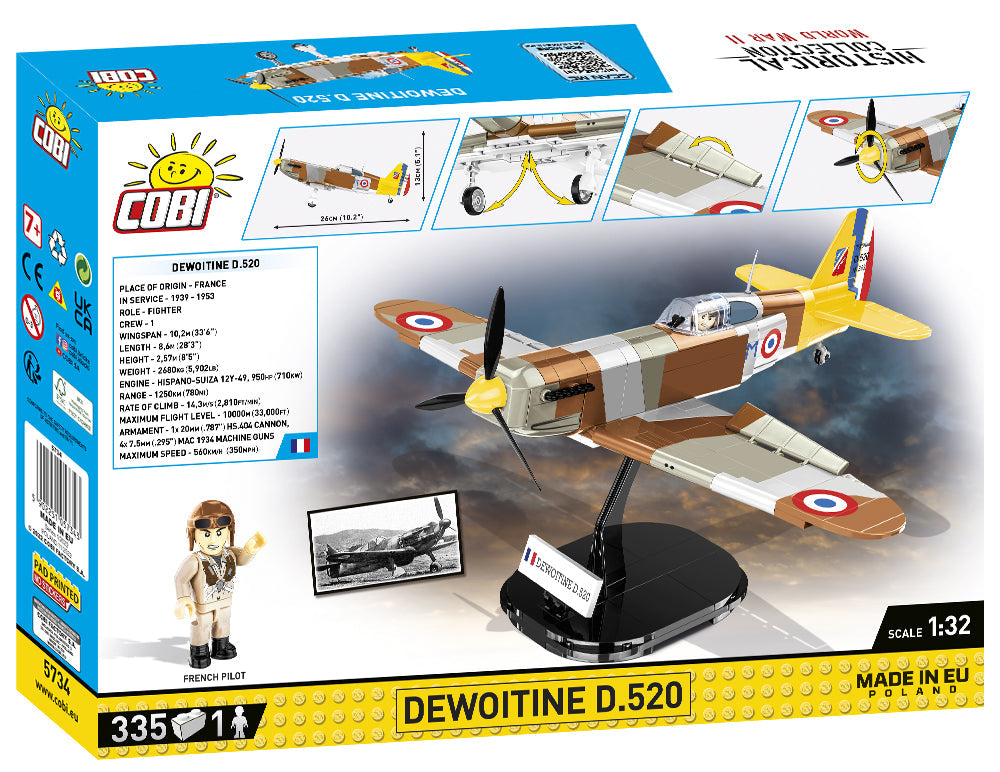 Cobi 5734 Dewoitine D.520