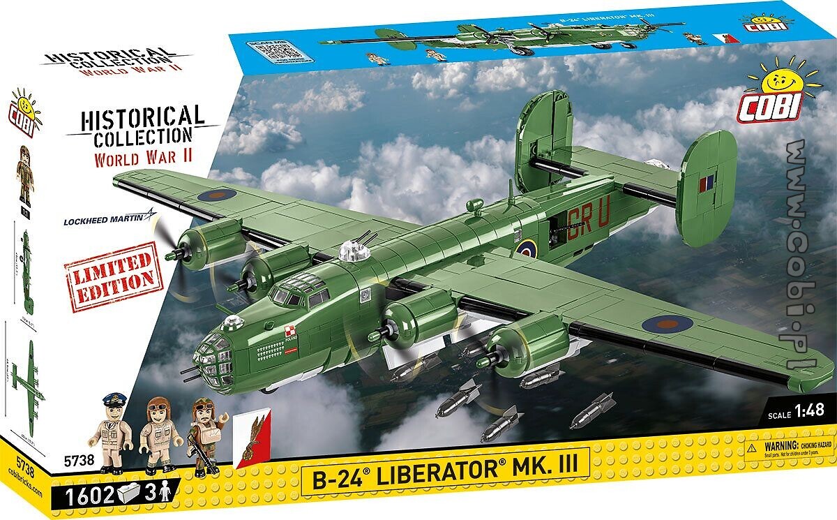 Cobi 5738 B-24 Liberator Mk.III Limited Edition
