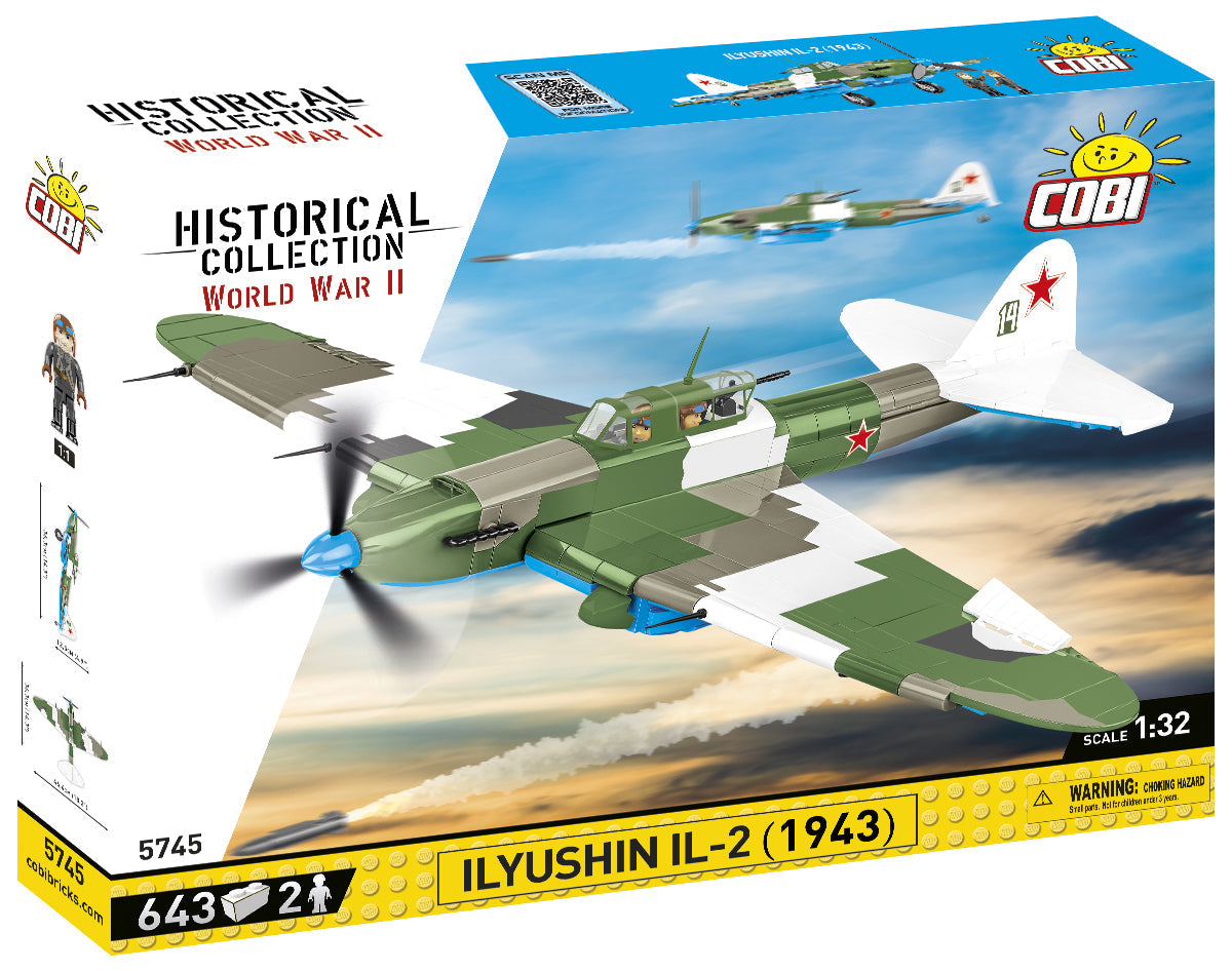 Cobi 5745 Ilyushin IL-2M "Sturmovik"