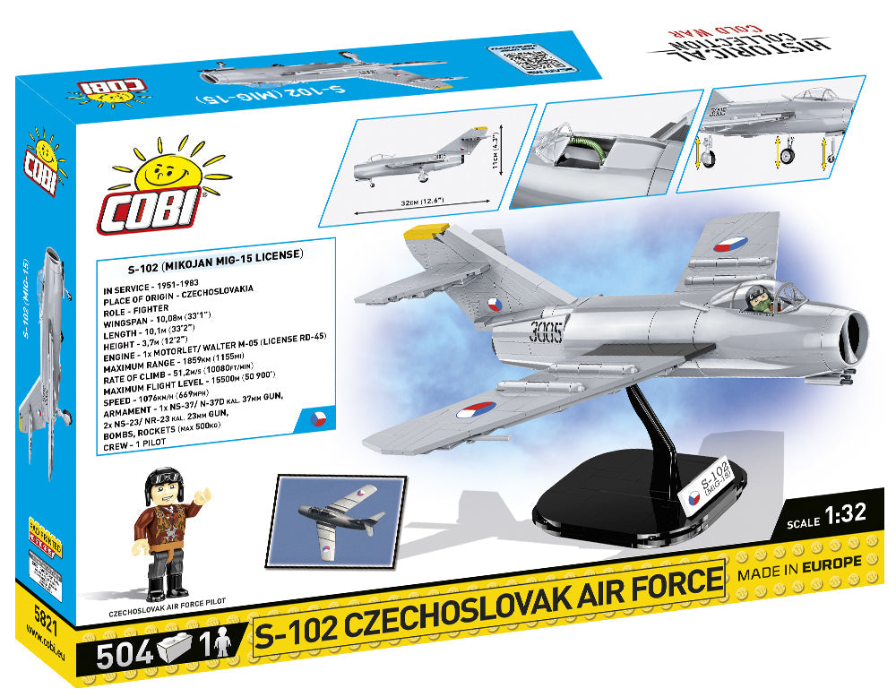 Cobi 5821 S-102 Czechoslovak Air Force