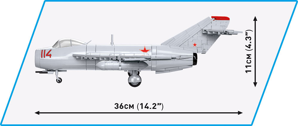 Cobi 5823 MIG-17 NATO code ”Fresco”