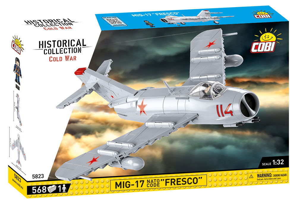 Cobi 5823 MIG-17 NATO code ”Fresco”