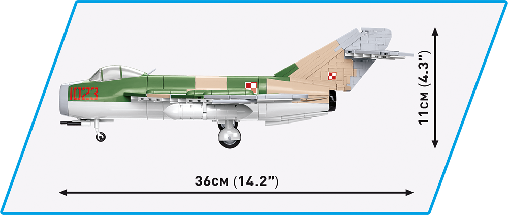 Cobi 5824 LIM-5 Polish Air Force 1959