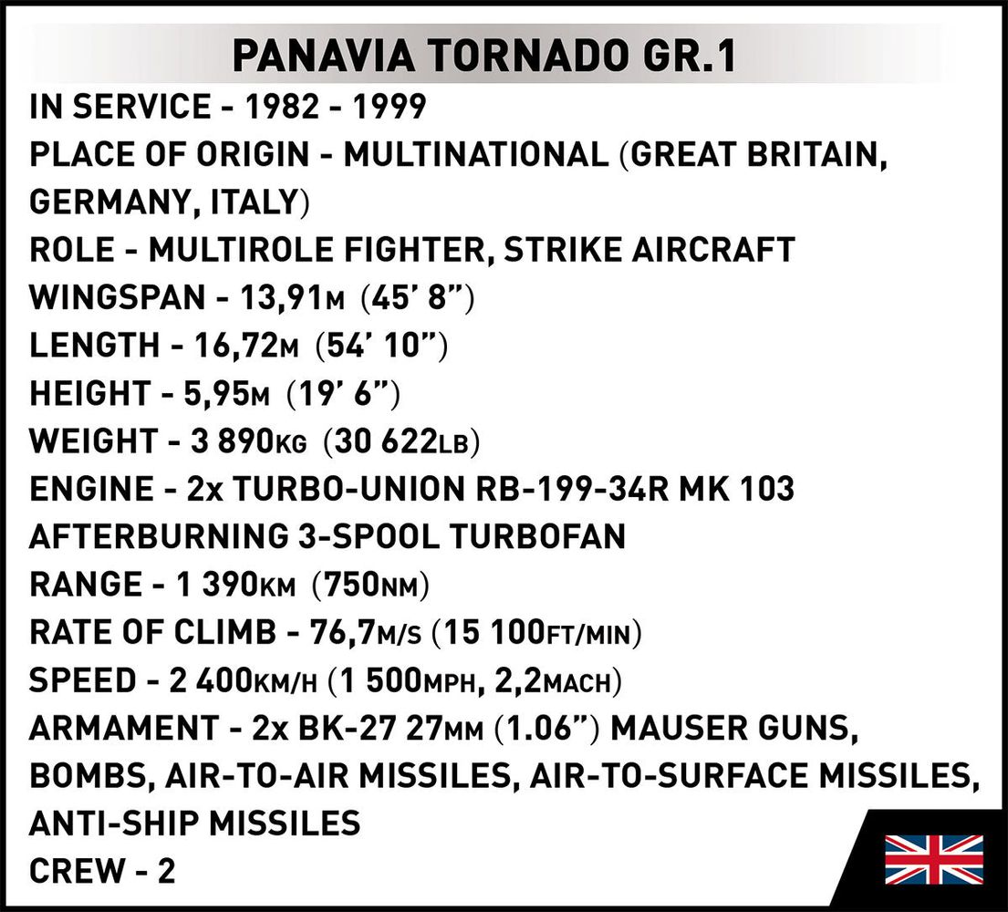 Cobi 5852 Panavia Tornado GR.1