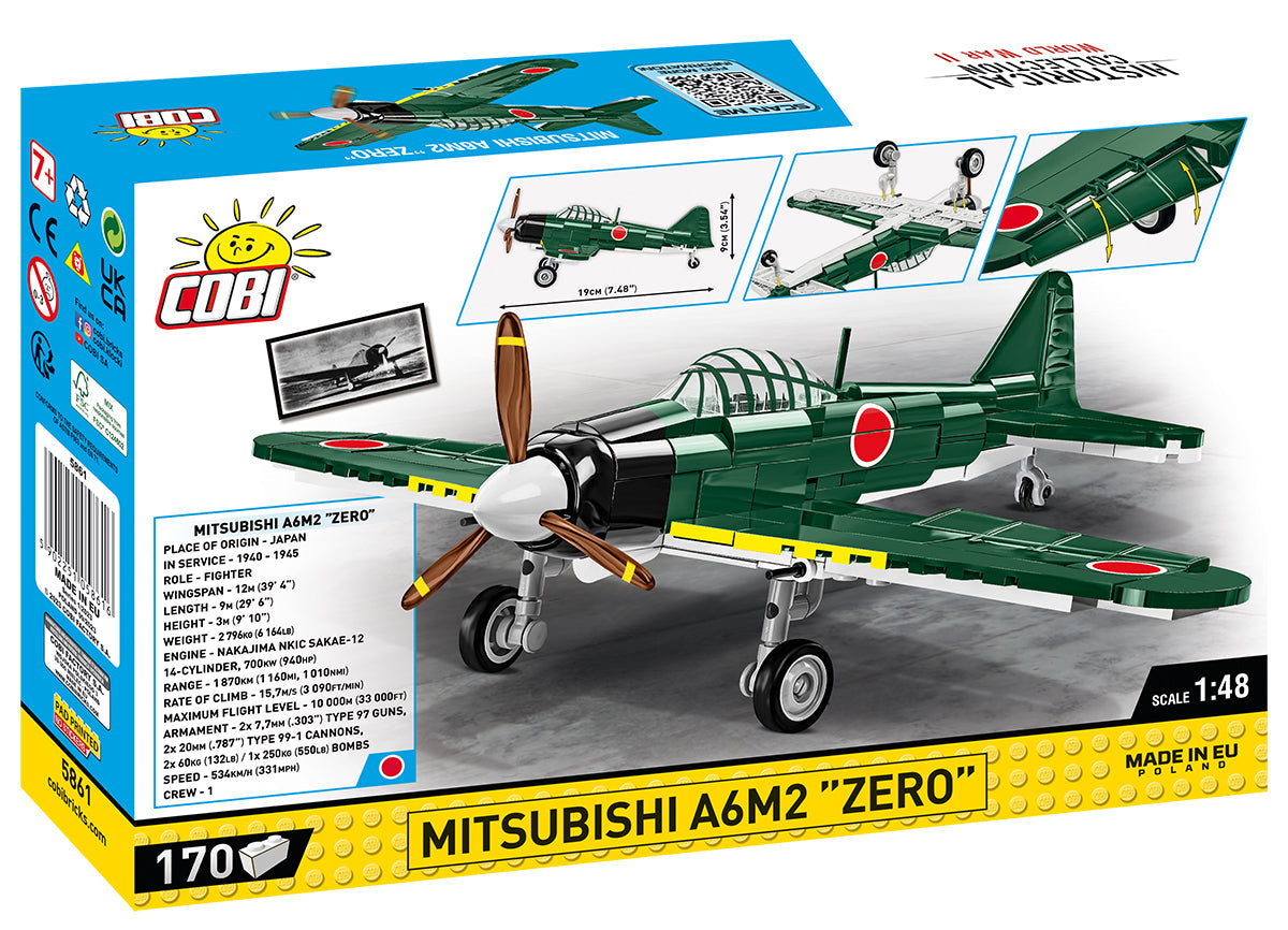 Cobi 5861 Mitsubishi A6M2 "Zero-Sen"