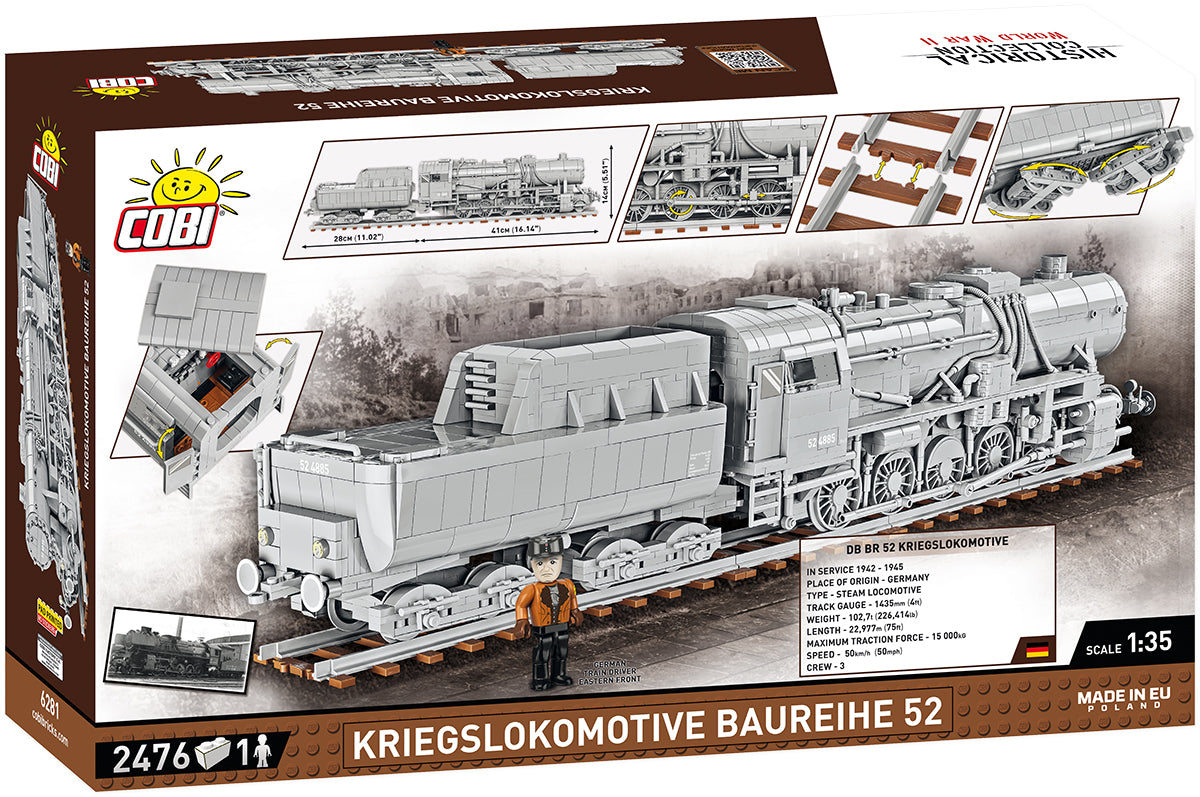 Cobi 6281 BR52 Kriegslokomotive