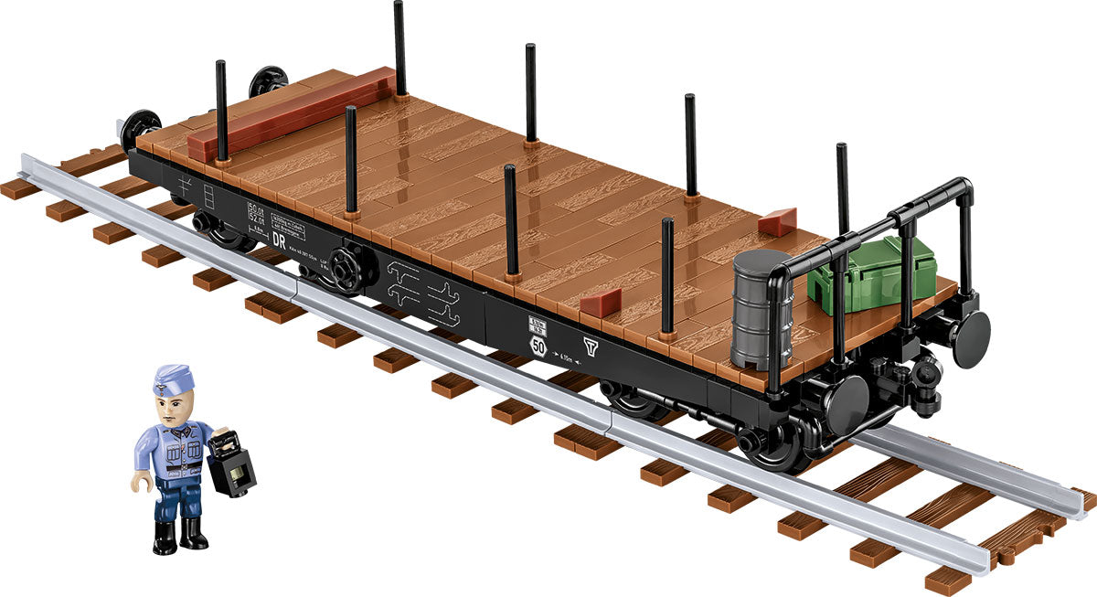 Cobi 6284 Deutsche Eisenbahn Schwerer Plattformwagen Typ SSY