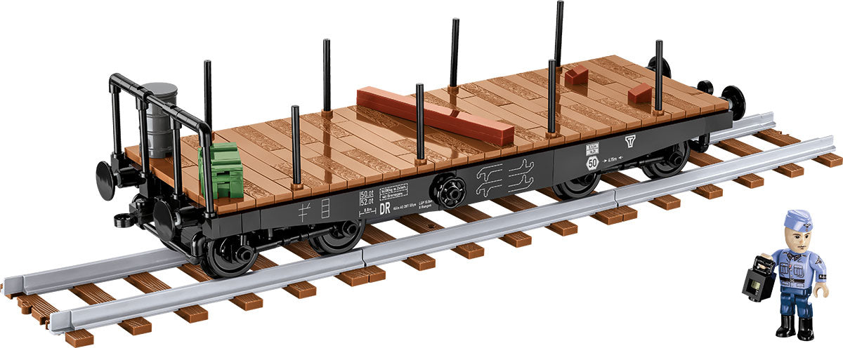 Cobi 6284 Deutsche Eisenbahn Schwerer Plattformwagen Typ SSY