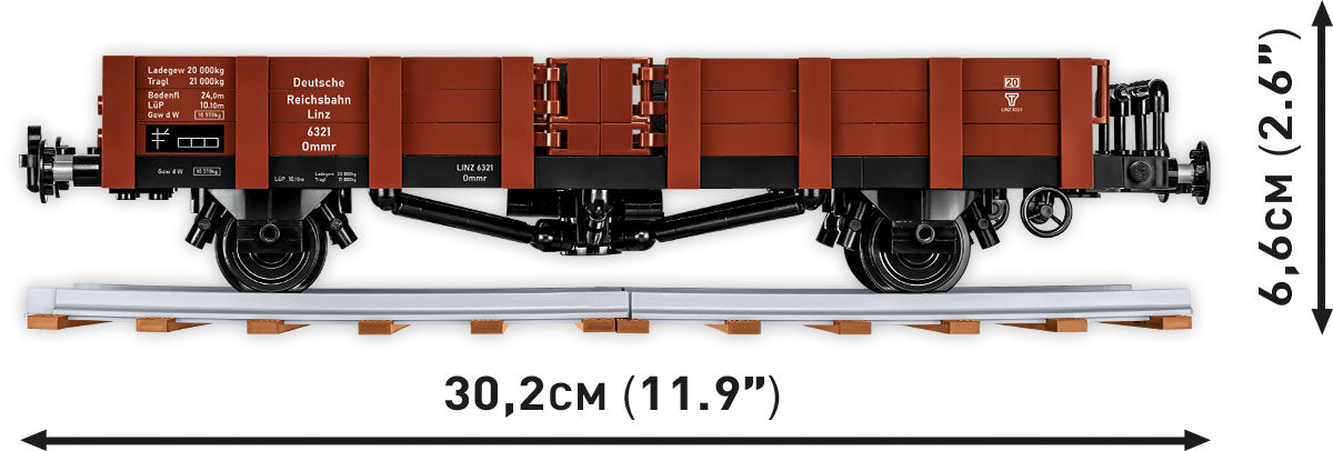 Cobi 6285 Güterwagen Typ Ommr 43 "Linz"