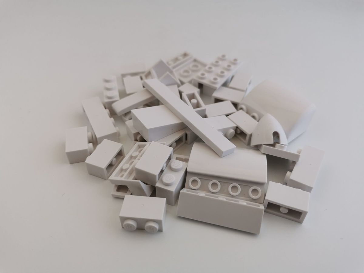 Cobi Schneeweiß Mix 500g gebraucht