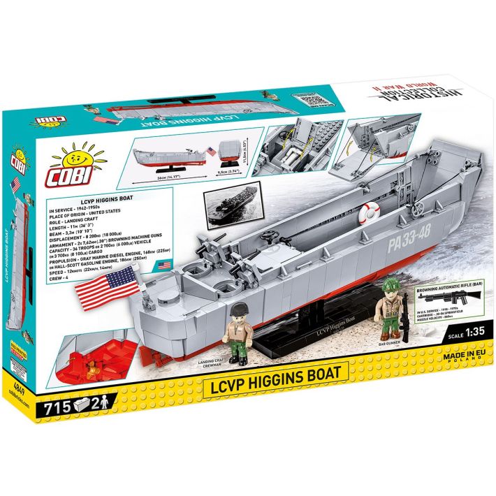 COBI 4849 LCVP Higgins Boat