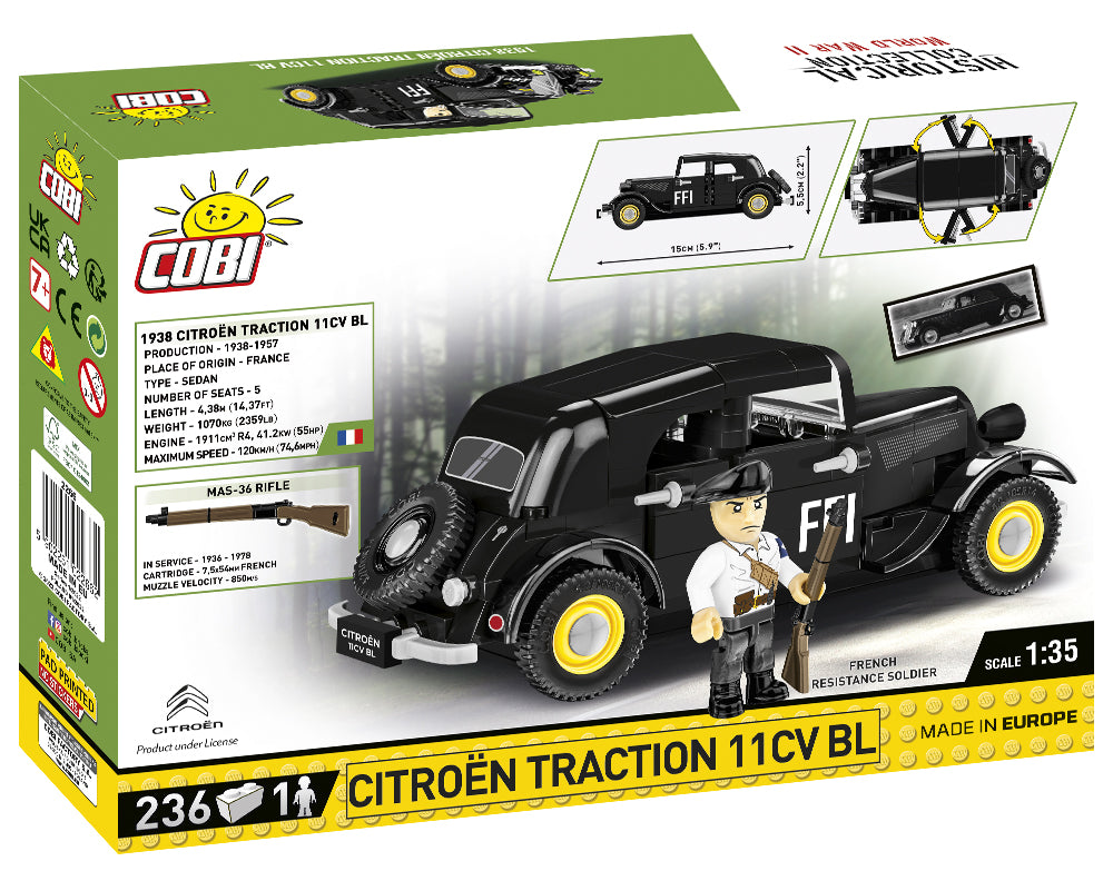 Cobi 2266 Citroen Tracción 11CVBL (B-STOCK)