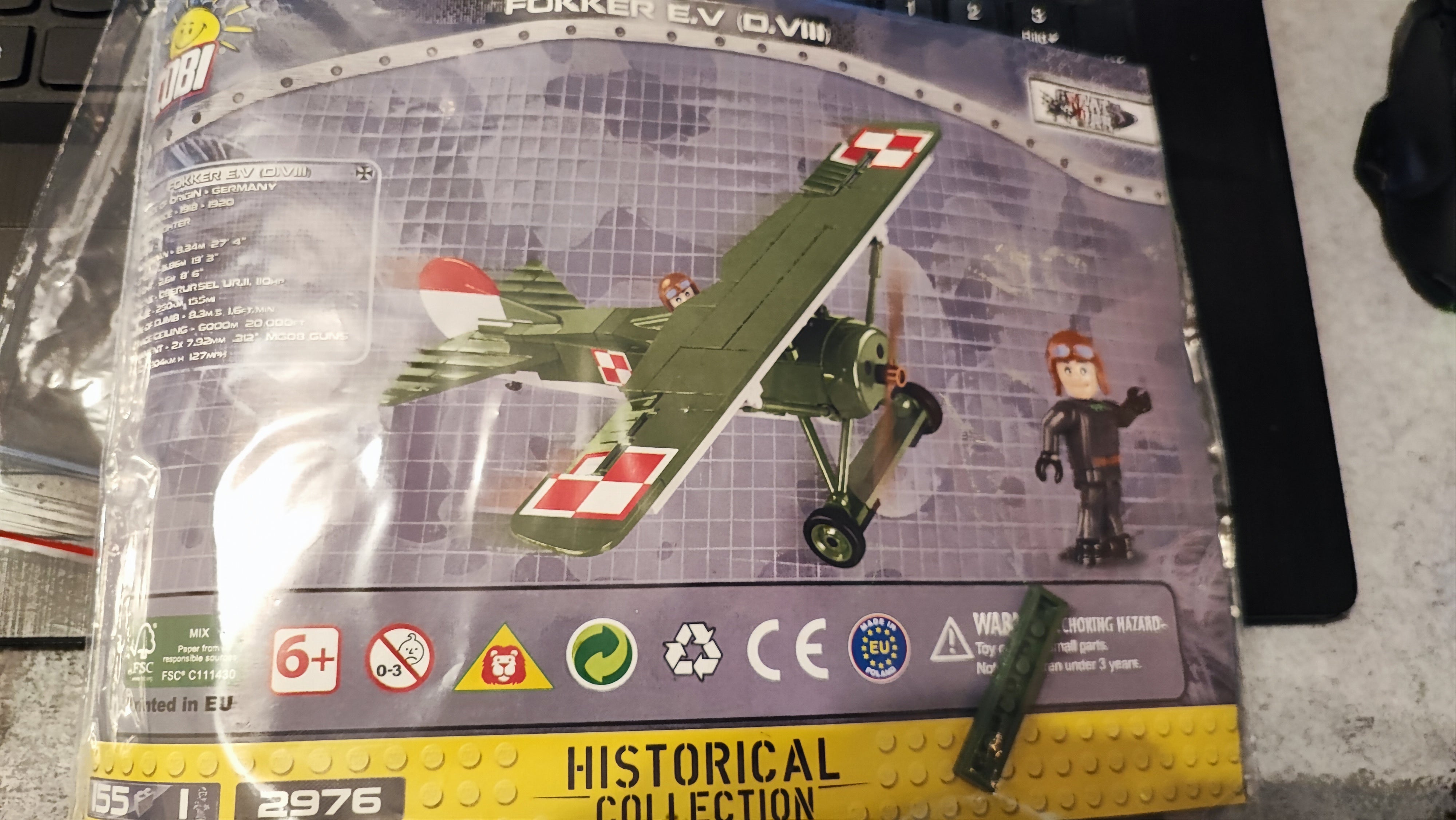 Cobi 2976 Fokker E.V (D.VIII) gebraucht