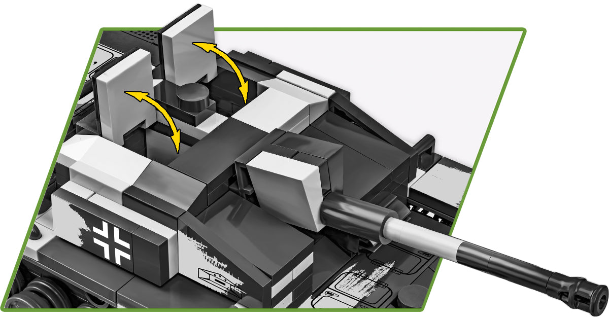 Cobi 2286 assault gun III Ausf. F flame tank (2in1)