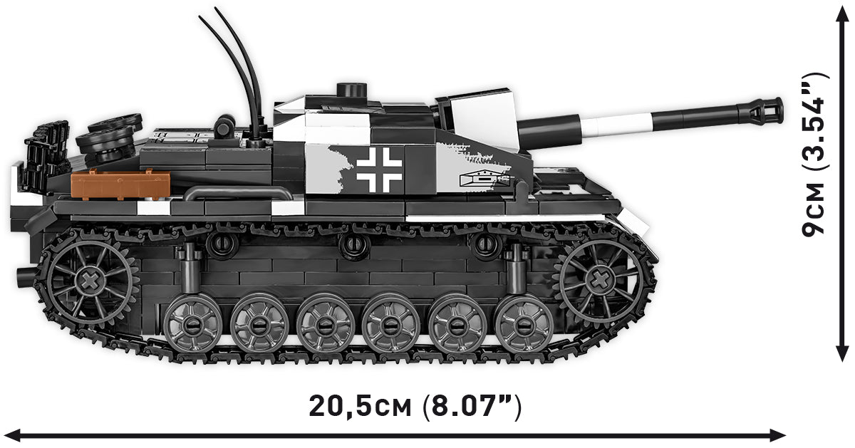 Cobi 2286 assault gun III Ausf. F flame tank (2in1)