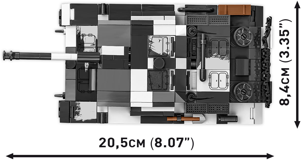Cobi 2286 Assault Gun III Ausf.F Tanque de llama (2 en 1)