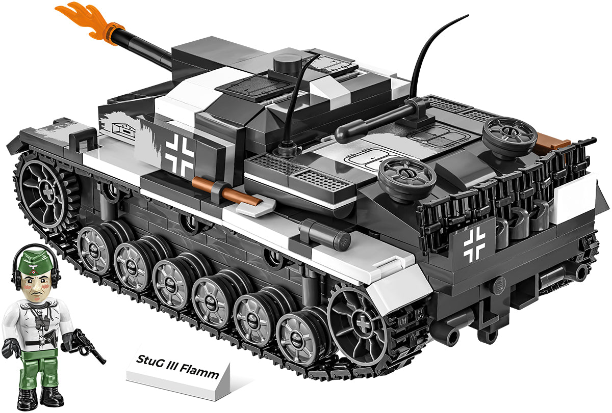 Cobi 2286 Assault Gun III Ausf.F Tanque de llama (2 en 1)