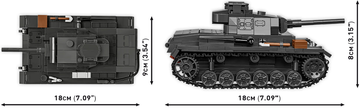 Cobi 2289 Panzer III Ausf. J