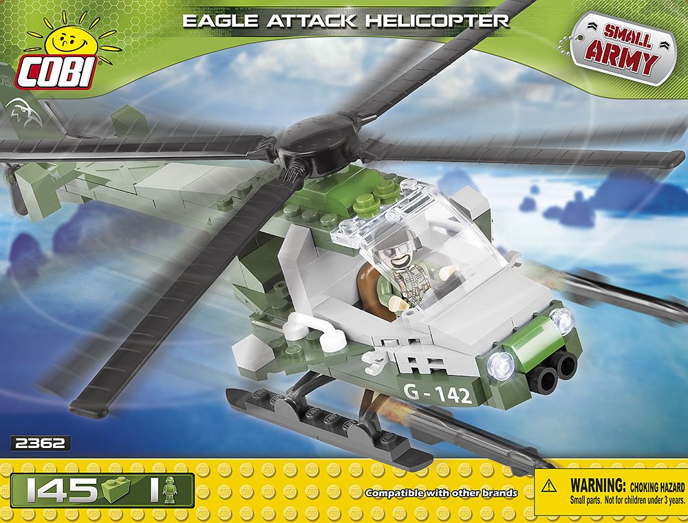 Cobi 2362 Eagle Attack Helicopter