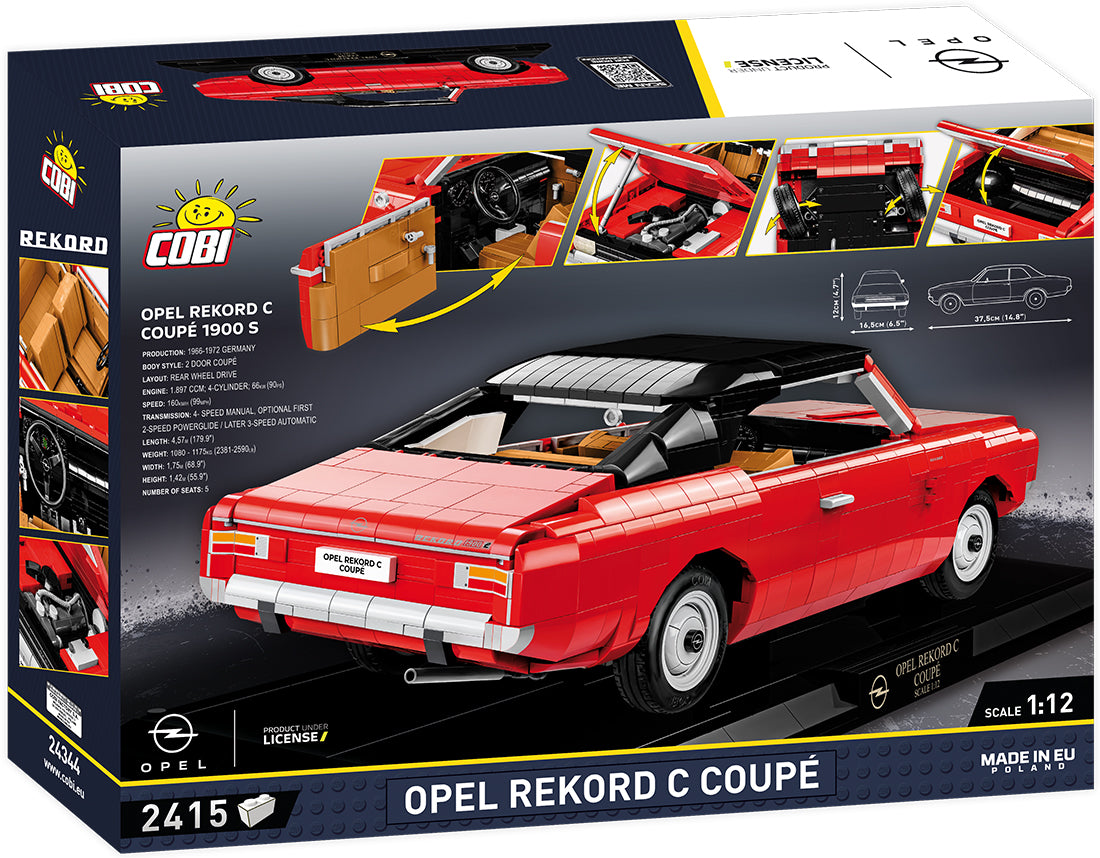 Cobi 24344 Opel Rekord C Coupé Edición Ejecutiva