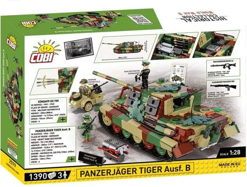 Cobi 2579 Panzerjäger Tiger Ausf. B Limited Edition