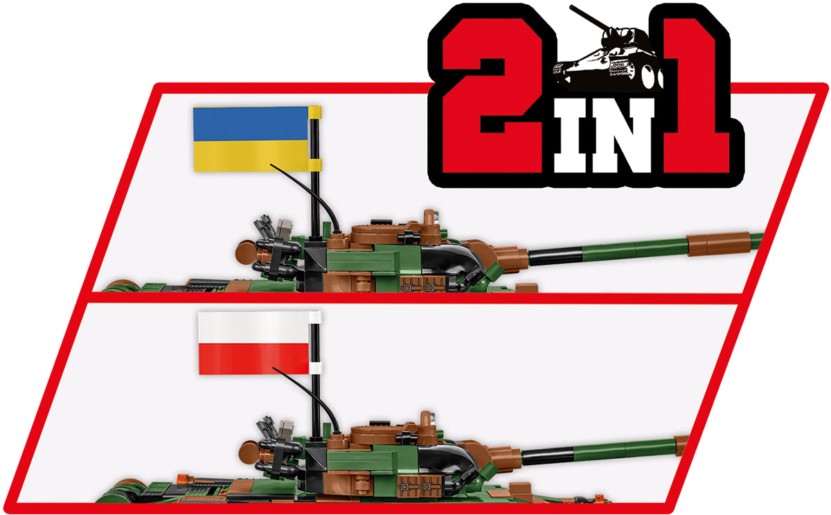 Cobi 2624 T-72 M1R (2in1 PL & UKR)