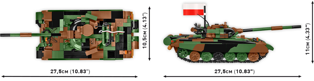 Cobi 2624 T-72 M1R (2in1 PL & UKR)