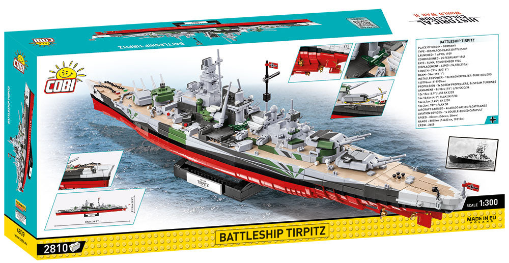 Cobi 4839 Battleship Tirpitz