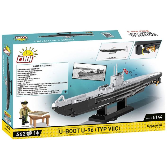 Cobi 4845 U-Boot U-96 (Typ VIIC)