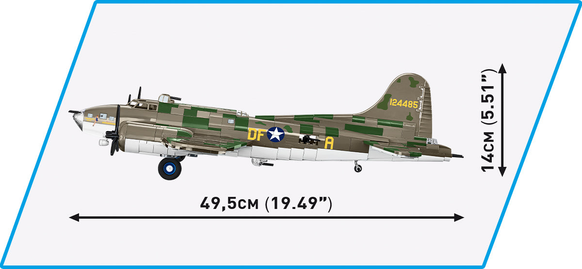 Cobi 5749 Boeing B-17F Fortaleza Voladora “Memphis Belle”