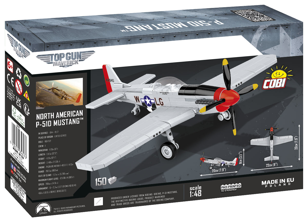 Cobi 5847 P-51D Mustang (1:48)