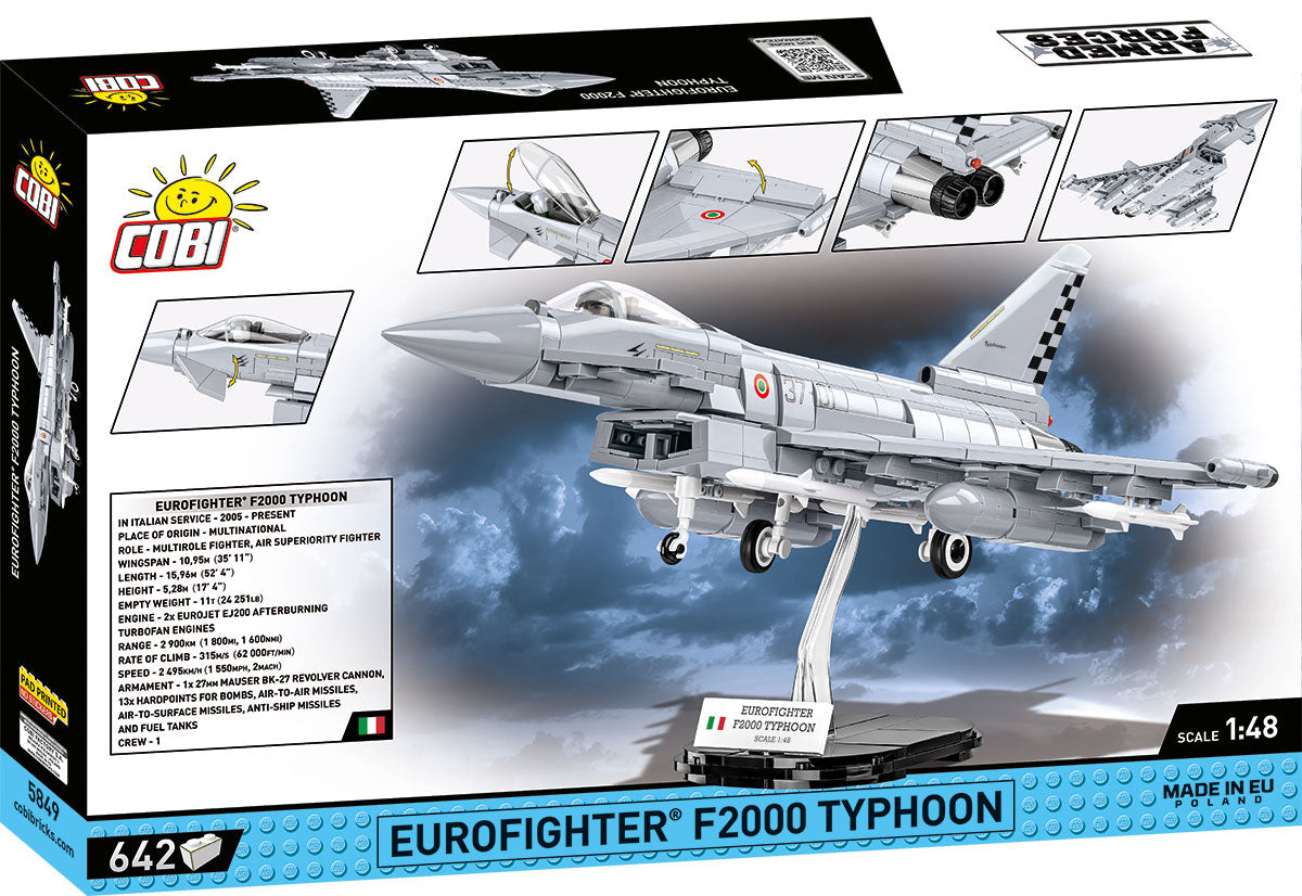 Cobi 5849 Eurofighter Typhoon "Fuerza Aérea Italiana"