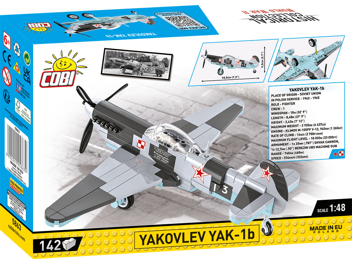 Cobi 5863 Yakovlev YAK-1B