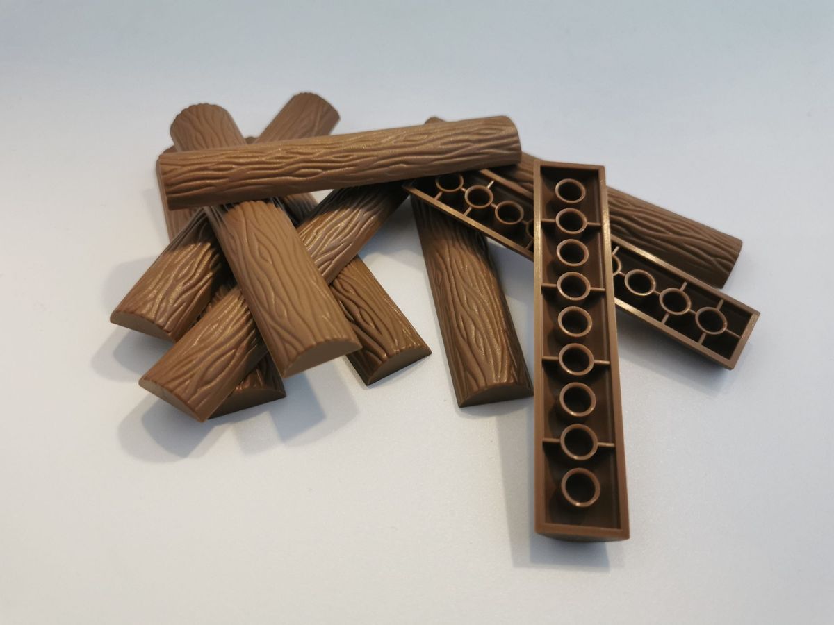 Cobi 10x - 2x10 Baumstamm Variante 1