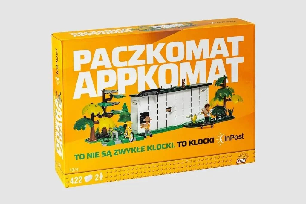 Cobi 1374 InPost Paczkomat Appkomat Green City
