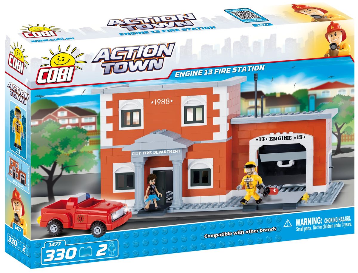 Cobi 1477 Engine 13 Fire Station